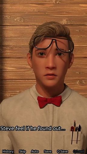 Sexbot Steph Route #2 - Animated Sex Game - the Mixed Hottie Gives a Blowjob by the Hot Tub