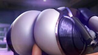 【MMDR-18SEXDANCE】BIG WHITE BOOTY SEXY ROUGH SEX 甘い喜び [MMD]