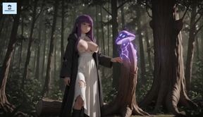 Animated Fern From Frieren Anal Footjob Blowjob and so on