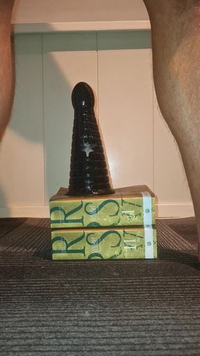 Hot Gay Twink Stretching His Ass and Takes Huge Anal Dildo's