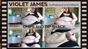 Chips and Dip Snack (wmv)