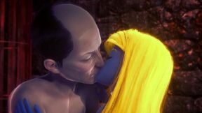 gargamel smurfing smurfette