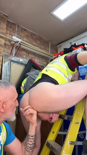 Hung Mature Itapapixxl Barebacking His Ginger Tradesman - Huge Creampie Inside