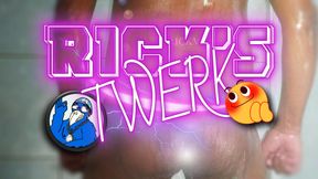 RICKS 💦 BOOTY TWERKING WITH BLACK PANTY #8