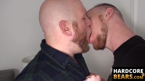 HardcoreBears.com - Fat bear Billy Warren plows skinny twink bitch Jef Heart vigorous