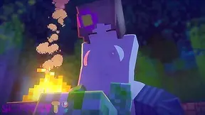 Jenny from mincraft loves creeper cock in her blocky pussy