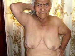 HELLOGRANNY Old busty whores with huge tits show off in bed