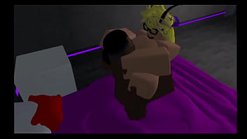 Copy and paste hoe pays her debts in another way (Roblox porn)