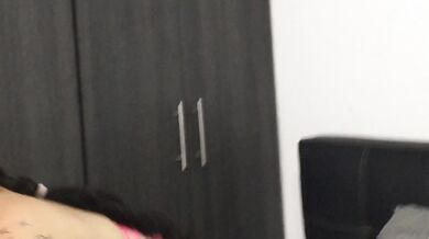 I ask my boyfriend to record me doing a sexy dance for him.