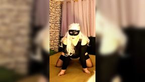 Mature Wife Plays naughty & Hard with Masked Lover