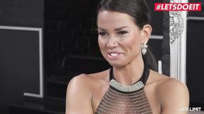 ”LETSDOEIT - Big Boobed MILF Chloe Lamoure Anal Creampie From Thick White Prick”