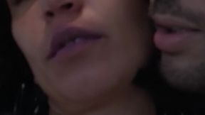 Stepmother Kissing Her Stepson After He Cums In Her Mouth