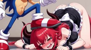 Anime Girls and Sonic Fantasy Animation