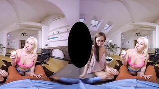 The best VR group sex EVER with five girls you