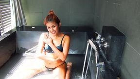 Wet finger games in the whirlpool part 4