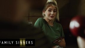 Sinful encounter with a stepsister who's eager to learn