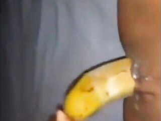 Jessica La Negra Masturbandose Con Un Platano y Pide A Grito