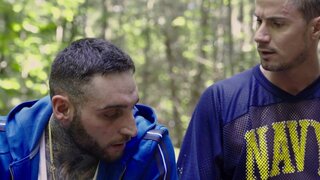 Skyy Knox and Tony D'Angelo having an affair in the woods