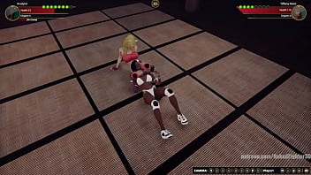 Avalynn VS Tiffany Hanz (Naked Fighter 3D)