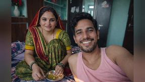 Village Newly Married Indian with Girlfriend hot Video