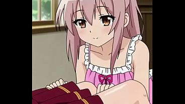 anime girl with bunny ears licking another anime girl pussy ai video