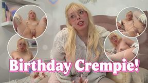Your Birthday Present: My First Ever Breeding Creampie