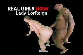 Sexy MILF Lady LorReign welcomes a BBC and you to her show