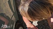 Jenny Privat - Public Street Blowjob