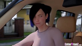 Trans characters engage in intimate acts with straight men