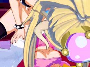 Princess Peach Roughly Fucked by Futanari Bowsette (3D Hentai)
