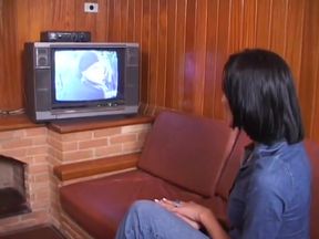 Hot tgirl Natasha pays for her pizza with sex