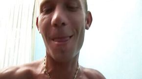 Gay plastered with cum after hard fuck