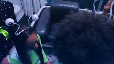 Hottest intergalactic Lesbian Fivesome Candace Von, Jordyn Falls, Lyric Sky, Mz. Dani, and Yum The Boss