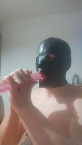 The first with a toy.