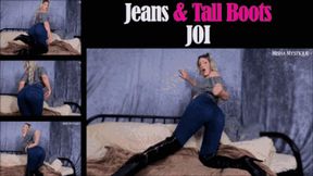 Jeans and Tall Boots JOI - wmv version