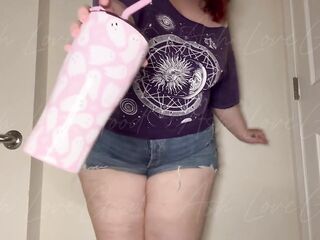 Wetting My Small Constricted Denim Shorts - Blair Barks