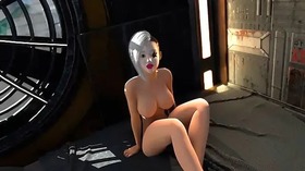 First Time in Chinatown Mode - Hot chinese girl has anal sex in her private room