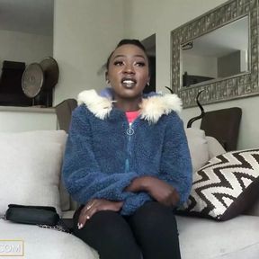 Petite Ebony Newbie Would Do Anything For A Job - AfricanCasting