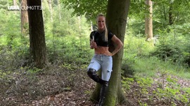 JEANS AND BOOTS GIRL | Fucked and cummed all over