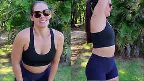 Pol&iacute_cia chegou bem na hora que a coroa tava mamando um novinho em parque p&uacute_blico no interior de S&atilde_o Paulo