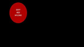 Sexy Red Nylons (Small)