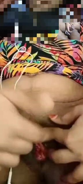 Bangladeshi Real Couple Masturbation in Video Call Sex Scene-2