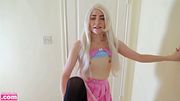 Superheroine Stella's Footjob