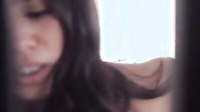 Dania Vega Catches Her Stepdad Derrick Pierce Masturbating And Gets On Her Knees To Help Family Sinners