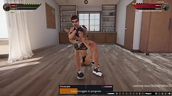 Princess Jade VS Lord Jerle (Naked Fighter 3D)