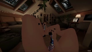 ERP Horny VRChat E-Girl Moaning and Playing with Vibrator (first video!)