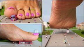 Giantess Solesmad: Solesmad´s Rampage Pt 1
