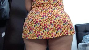 my college tenant pays me rent with her body and cum on panties