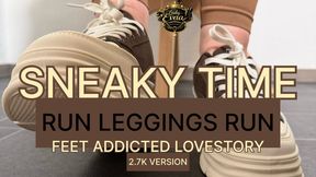 Mocha Shift - Layered Trainer Form & Grounded Street Motion | Lady Evaa | 2,7K Version
