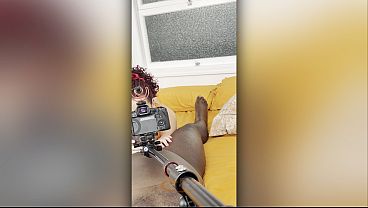 Behind the Scenes!! Francine LeClaire Sucks Semaj'_s Dick!!